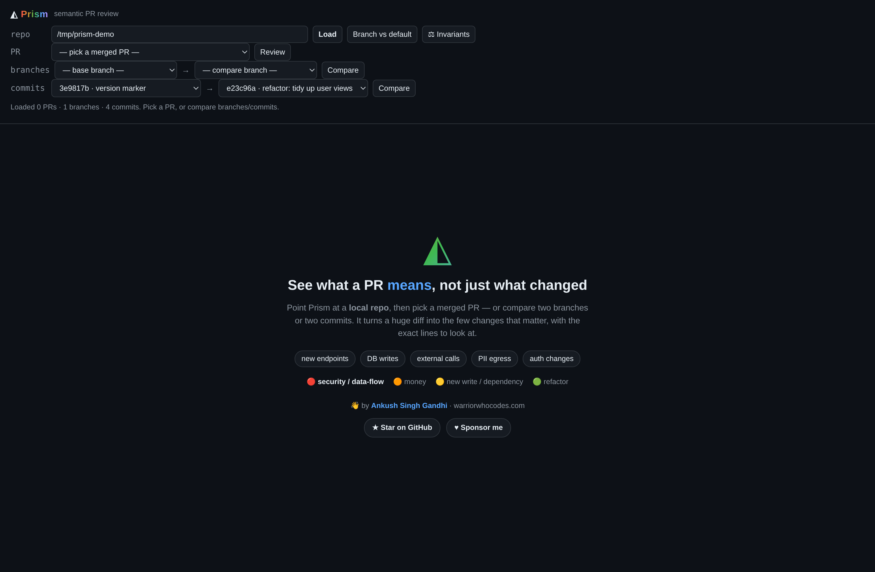 The Lenscheck web UI